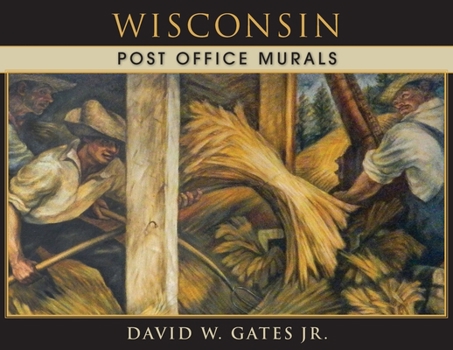 Paperback Wisconsin Post Office Murals Book
