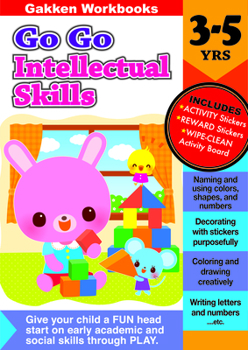JP Oversized Go Go Intellectual Skills 3-5 (GakkenWorkbooks) Book