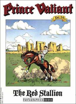 Paperback Prince Valiant, Vol. 24: The Red Stallion Book