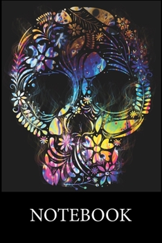 Paperback Skull Art Notebook: Blank Lined Notebook, Blank Lined Notebook to Write In for Notes, To Do Lists, Drawing, Meeting Note, Goal Setting, Ch Book