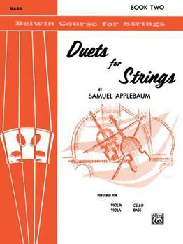 Paperback Duets for Strings, Bk 2: Bass (Belwin Course for Strings, Bk 2) Book
