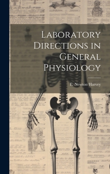 Hardcover Laboratory Directions in General Physiology Book