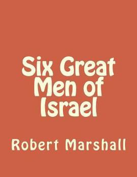 Paperback Six Great Men of Israel Book