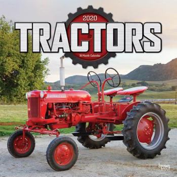 Calendar Tractors 2020 Square Book