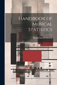 Paperback Handbook of Musical Statistics Book