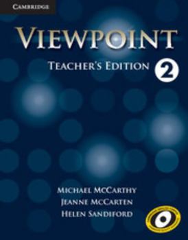 Paperback Viewpoint Level 2 Teacher's Edition with Assessment Audio CD/CD-ROM [With CD (Audio) and DVD ROM] Book