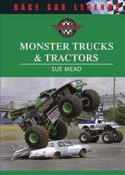 Library Binding Monster Trucks & Tractors Book