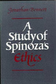 Hardcover A Study of Spinoza's Ethics Book