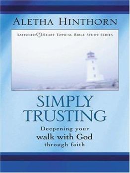 Hardcover Simply Trusting [Large Print] Book