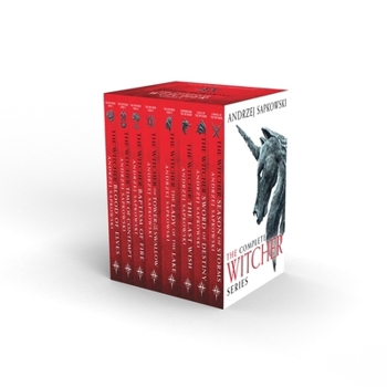 The Witcher Boxed Set: The Last Wish, Sword of Destiny, Blood of Elves, Time of Contempt, Baptism of Fire, The Tower of The Swallow, The Lady of the Lake, Season of Storms