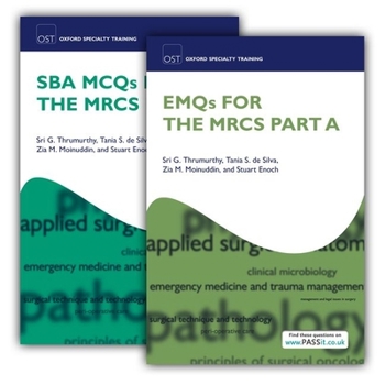 Paperback Sba McQs and Emqs for the Mrcs Part a Pack Book