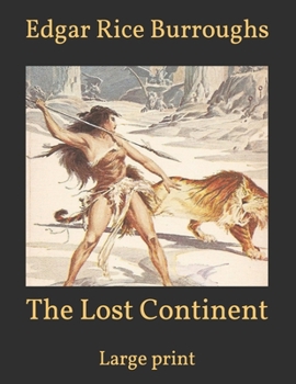 Paperback The Lost Continent: Large print Book