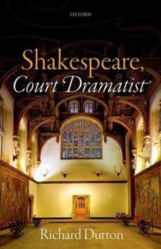 Hardcover Shakespeare, Court Dramatist Book