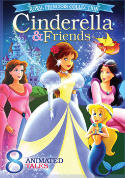 DVD Royal Princess Collection: Cinderella & Friends Book