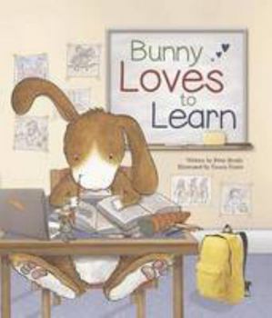 Paperback Bunny Loves to Learn Book