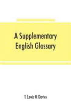 Paperback A supplementary English glossary Book