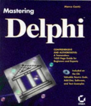 Paperback Mastering Delphi Book