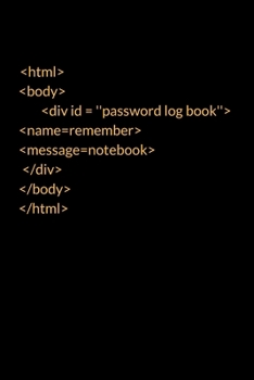 Password Log Book Remember Notebook: Alphabetical Password Organizer