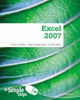 Paperback Microsoft Excel 2007 in Simple Steps Book