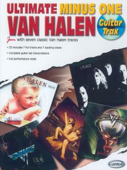 Paperback Ultimate Minus One Guitar Trax -- Van Halen: Jam with Seven Classic Van Halen Tracks, Book & CD Book