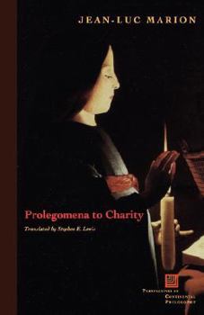 Paperback Prolegomena to Charity Book