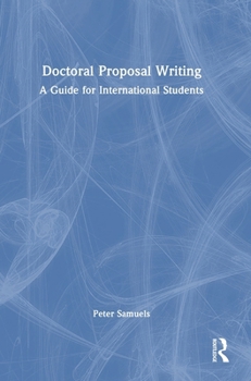 Hardcover Doctoral Proposal Writing: A Guide for International Students Book