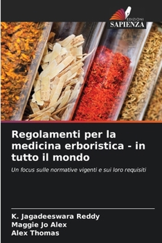 Paperback Regolamenti per la medicina erboristica - in tutto il mondo [Italian] Book