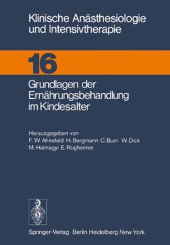 Paperback Grundlagen Der Ernährungsbehandlung Im Kindesalter [German] Book