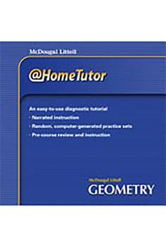 CD-ROM Holt McDougal Larson Geometry: At-Home Tutor CD-ROM Book