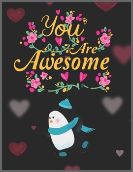 Paperback You are Awesome: Penguin Calendar, Daily Weekly Planner with Monthly quick-view/over view with 2020 Planner Book