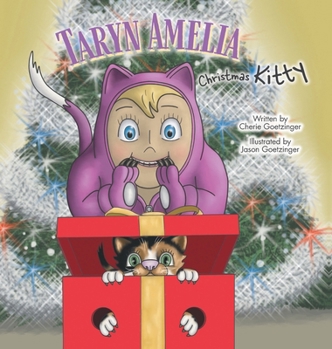 Hardcover Taryn Amelia: Christmas Kitty Book