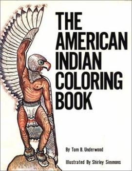 Paperback The American Indian Coloring Book