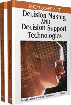 Hardcover Encyclopedia of Decision Making and Decision Support Technologies Book