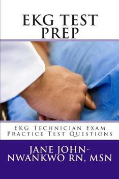 Paperback EKG Test Prep: EKG Technician Exam Practice Test Questions Book