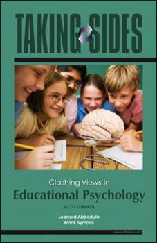 Paperback Taking Sides: Clashing Views in Educational Psychology Book