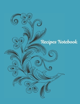 Paperback Vol 6 Recipes Notebook Journal Present: Recipe Organizer Personal Kitchen Cookbook Cooking Journal To Write Down Your Favorite DIY Recipes And Meals B Book