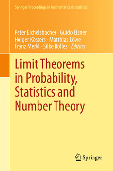 Paperback Limit Theorems in Probability, Statistics and Number Theory: In Honor of Friedrich Götze Book