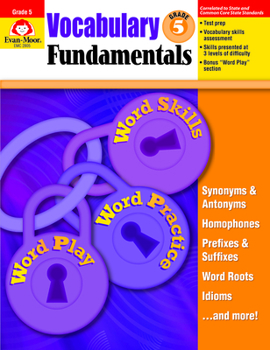 Paperback Vocabulary Fundamentals, Grade 5 Book