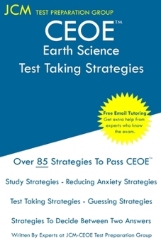 Paperback CEOE Earth Science - Test Taking Strategies Book