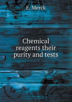 Paperback Chemical reagents their purity and tests Book