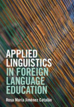 Paperback Applied Linguistics in Foreign Language Education Book