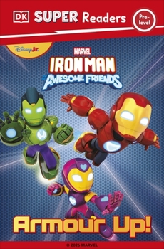Paperback DK Super Reader Pre-Level Marvel Iron Man and His Awesome Friends Armour Up! Book