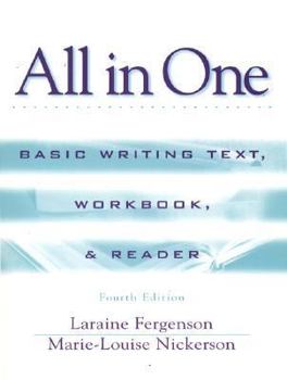 Paperback All in One: Basic Writing Text, Workbook, and Reader Book