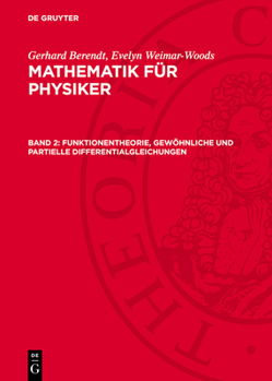 Hardcover Funktionentheorie, Gewöhnliche Und Partielle Differentialgleichungen [German] Book
