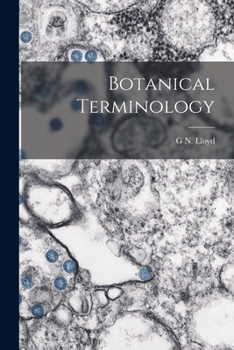 Paperback Botanical Terminology Book