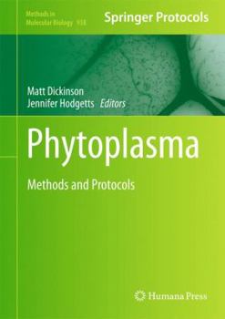 Hardcover Phytoplasma: Methods and Protocols Book