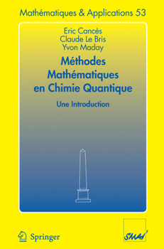 Paperback Méthodes Mathématiques En Chimie Quantique. Une Introduction [French] Book
