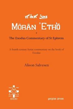 Paperback The Exodus Commentary of St Ephrem Book