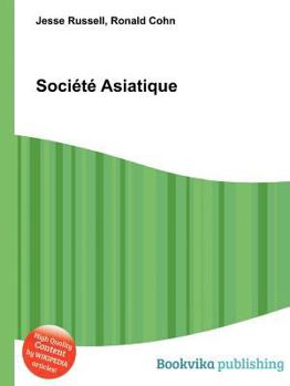 Paperback Societe Asiatique Book