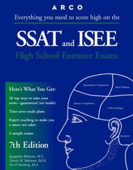 Paperback Arco SSAT and ISEE: High School Entrance Exams Book